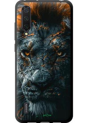 Чехол на xiaomi mi 9 lite пламенный лев "6153b-1834-2448"