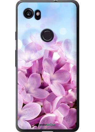 Чехол на google pixel 2 xl сирень "527u-1643-2448"