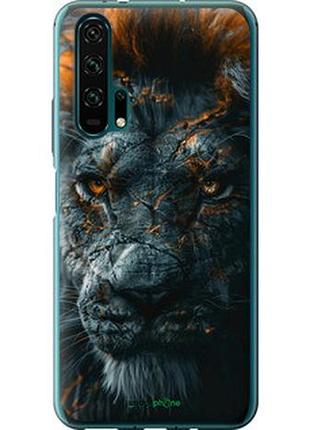 Чехол на huawei honor 20 pro пламенный лев "6153u-1702-2448"