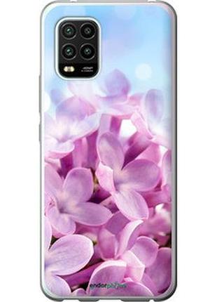 Чехол на xiaomi mi 10 lite сирень "527t-1924-2448"