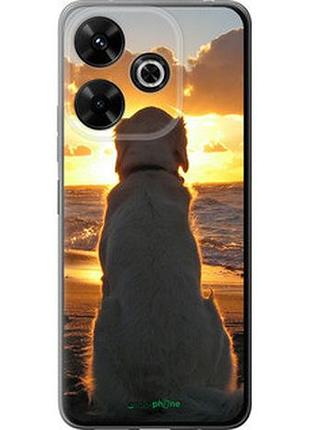 Чохол на xiaomi poco m6 4g захід і собака "3966u-3798-2448"