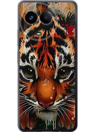 Чехол на realme realme 11 5g mini tiger "6052u-3175-2448"