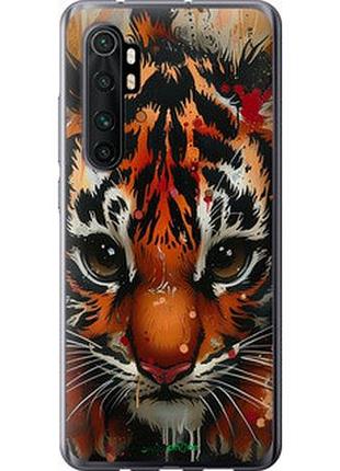 Чехол на xiaomi mi note 10 lite mini tiger "6052t-1937-2448"