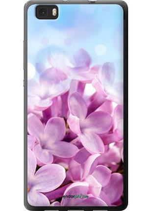 Чехол на huawei ascend p8 lite сирень "527u-126-2448"