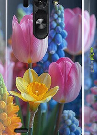 Чохол на lg g3s d724 весняні квіти "6058m-93-2448"