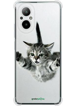 Чехол на realme c67 4g летящий котёнок "2322sp-3648-2448"