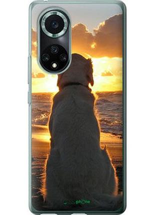 Чохол на huawei nova 9 pro захід і собака "3966u-2503-2448"