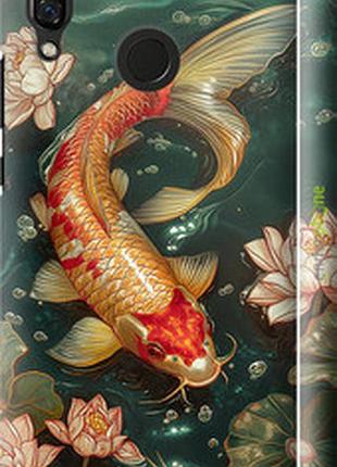 Чехол на huawei nova 3 мелодия лотоса "6106m-1535-2448"