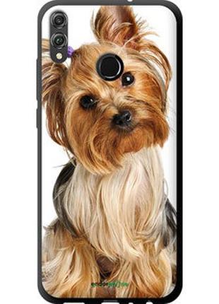 Чехол на huawei honor 8x йоркширский терьер с хвостиком "930b-1596-2448"
