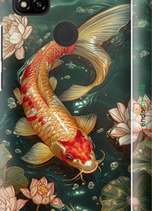Чехол на xiaomi redmi 9c мелодия лотоса "6106m-2035-2448"