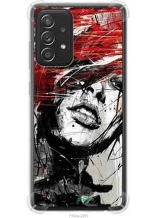 Чохол на samsung galaxy a52s 5g a528b обличчя дівчини "1162sp-2583-2448"