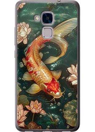 Чехол на huawei honor 5c мелодия лотоса "6106t-356-2448"
