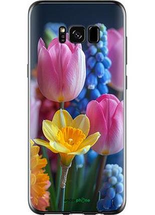 Чохол на samsung galaxy s8 весняні квіти "6058u-829-2448"