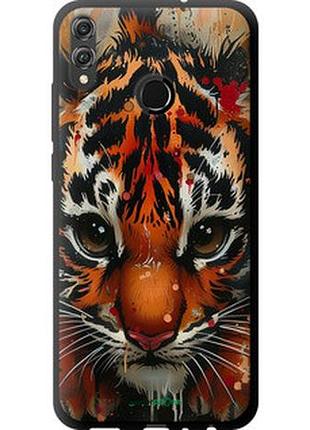 Чехол на huawei honor 8x mini tiger "6052b-1596-2448"