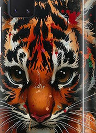 Чехол на samsung galaxy note 10 lite mini tiger "6052m-1872-2448"