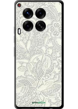 Чохол на tecno camon 30 4g біле мереживо "4383b-3712-2448"