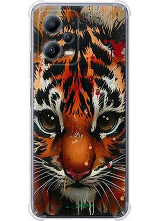 Чехол на xiaomi poco x5 5g mini tiger "6052sp-3016-2448"