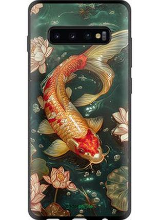 Чехол на samsung galaxy s10 plus мелодия лотоса "6106b-1649-2448"