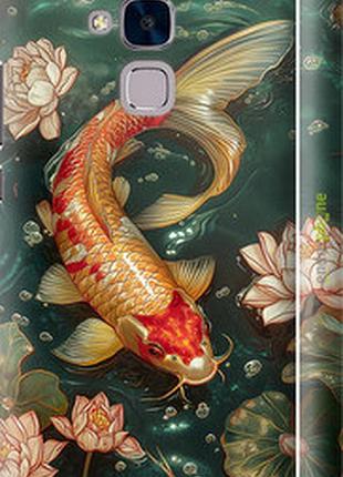 Чехол на huawei honor 5c мелодия лотоса "6106m-356-2448"