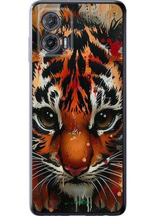 Чехол на motorola g73 mini tiger "6052u-3196-2448"