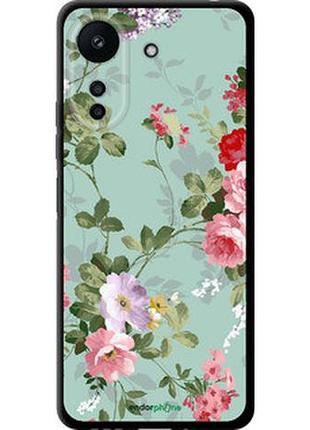 Чехол на xiaomi poco c65 цветочные обои 2 "862b-3447-2448"
