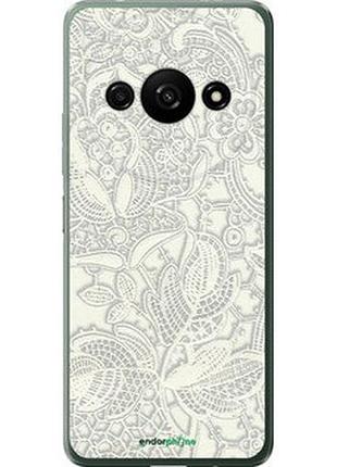 Чехол на xiaomi redmi a3 белое кружево "4383u-3657-2448"
