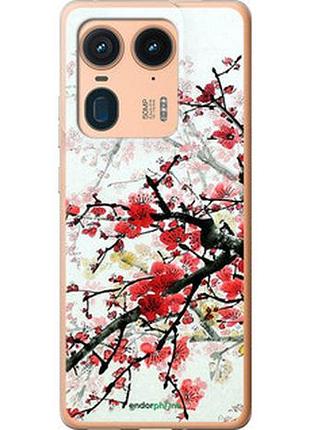 Чохол на motorola moto x50 ultra квітучий кущ "8313-3866-2448"