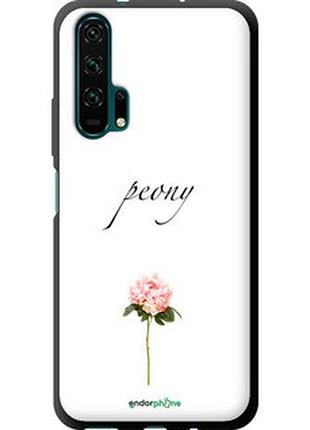 Чехол на huawei honor 20 pro пион "4366b-1702-2448"