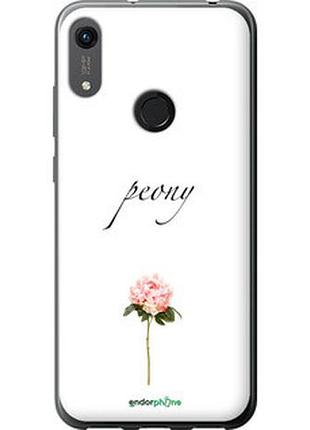 Чехол на huawei y6s пион "4366u-1871-2448"