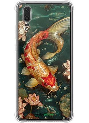 Чехол на huawei p20 мелодия лотоса "6106sp-1396-2448"