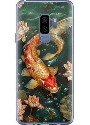 Чехол на samsung galaxy s9 plus мелодия лотоса "6106t-1365-2448"