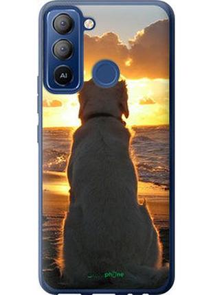 Чохол на tecno pop 5 lte bd4 захід і собака "3966u-2639-2448"