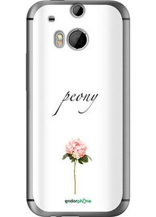 Чехол на htc one m8 dual sim пион "4366u-55-2448"