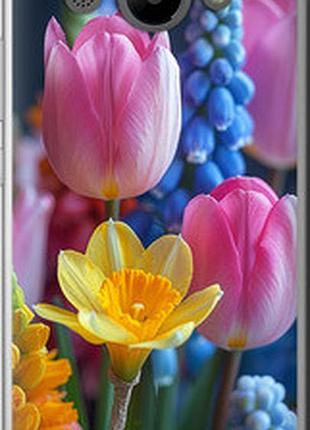 Чехол на huawei y3 2017 весенние цветы "6058t-991-2448"