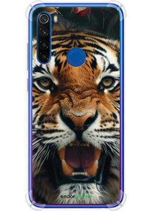 Чехол на xiaomi redmi note 8t тигровое величие "6080sp-1818-2448"