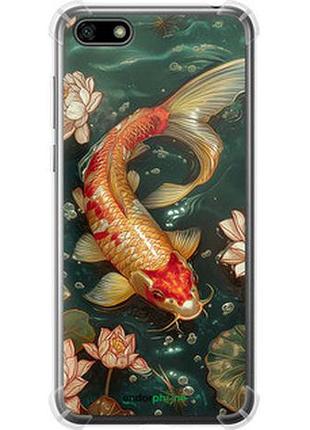 Чехол на huawei honor 7a мелодия лотоса "6106sp-1805-2448"