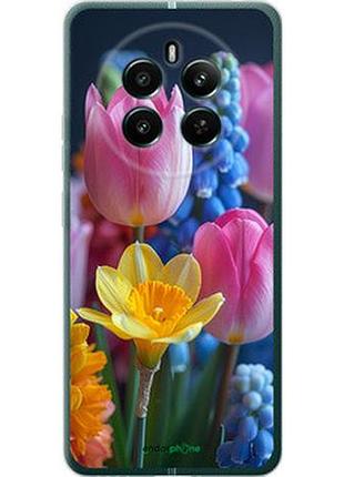 Чохол на realme 12+ весняні квіти "6058u-3650-2448"