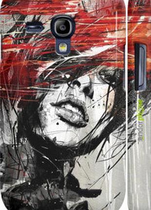 Чехол на samsung galaxy s3 mini лицо девушки "1162c-31-2448"