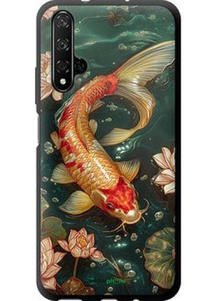 Чохол на huawei nova 5t мелодія лотоса "6106b-1833-2448"