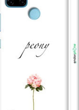 Чехол на realme c21y пион "4366m-2472-2448"