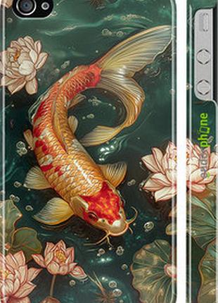 Чехол на iphone 4s мелодия лотоса "6106c-12-2448"