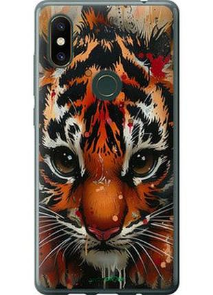 Чехол на xiaomi mi mix 2s mini tiger "6052u-1438-2448"