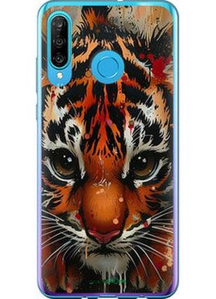 Чехол на huawei p30 lite mini tiger "6052t-1651-2448"
