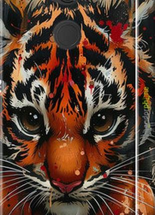 Чехол на sony xperia xa2 h4113 mini tiger "6052m-1357-2448"