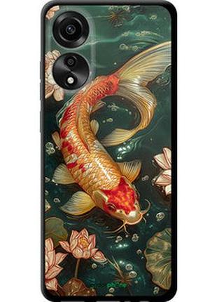 Чехол на oppo a78 4g мелодия лотоса "6106b-3142-2448"