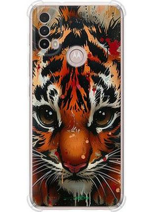 Чехол на motorola e40 mini tiger "6052sp-2660-2448"