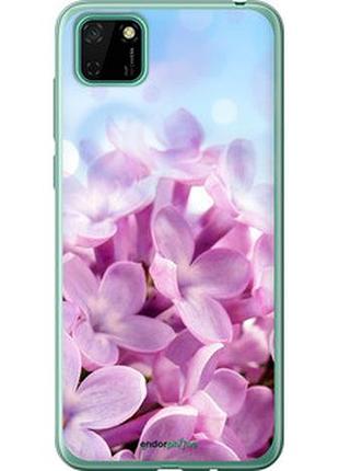 Чехол на huawei y5p сирень "527t-1936-2448"