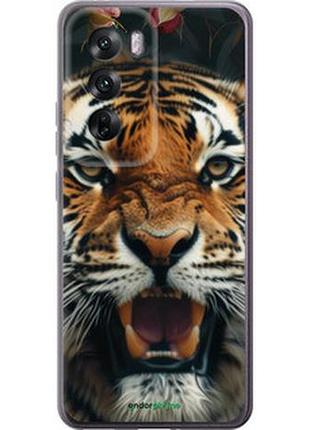 Чехол на oppo reno12 5g тигровое величие "6080u-3742-2448"