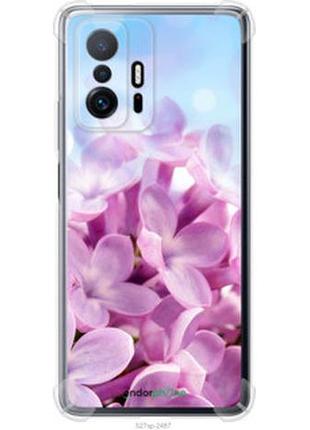 Чехол на xiaomi 11t сирень "527sp-2487-2448"