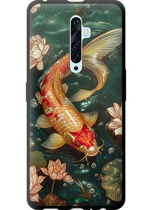 Чехол на oppo reno 2z мелодия лотоса "6106b-1867-2448"